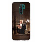 Redmi 9 Uyumlu Atatürk İlk Meclis Konuşması Baskılı Silikon Kılıf