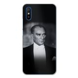 Redmi 9A Uyumlu Zarafet ve Asalet: Atatürk Smokinli Baskılı Silikon Kılıf