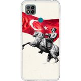 Redmi 9C / 10A Uyumlu Onur Anıtı Detaylı Atatürk Baskılı Silikon Kılıf