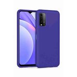 Redmi 9T Uyumlu Nano İçi Kadife Silikon Fuchsia Telefon Kılıfı Mor