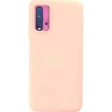 Redmi 9T Uyumlu Nano İçi Kadife Silikon Fuchsia Telefon Kılıfı