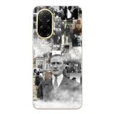 Redmi A5 Uyumlu Mustafa Kemal Atatürk Kolaj Baskılı Silikon Kılıf