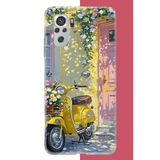 Redmi Note 10 / 10S Uyumlu Sarı Mobilet Baskılı Silikon Kılıf