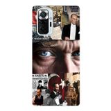 Redmi Note 10 PRO Uyumlu Atatürk İstiklal Panoraması Baskılı Silikon Kılıf