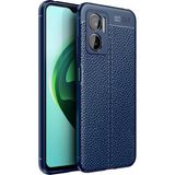 Redmi Note 11E Kılıf Uzun Ömürlü ve Dayanıklı Dermiq Premium Esnek Lüks Silikon Kapak - Midnight Blue
