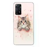 Redmi Note 11E Uyumlu Benim Kedim Baskılı Silikon Kılıf