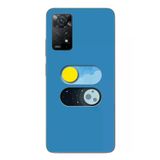Redmi Note 11E Uyumlu Gece Gündüz Geçiş Baskılı Silikon Kılıf