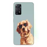 Redmi Note 11E Uyumlu Karizmatik Köpek Baskılı Silikon Kılıf