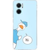 Redmi Note 11E Uyumlu Merhaba Ördek Baskılı Silikon Kılıf