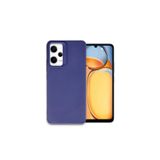 Redmi Note 12 Pro 4G Kılıf Petro Soft Pürüzsüz Yüzek Silikon Kapak + Ekran Koruma + Kablo Koruyucu Lacivert