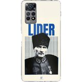 Redmi Note 12 PRO 4G Uyumlu Atatürk Lider Baskılı Silikon Kılıf