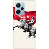 Redmi Note 12 PRO 5G Uyumlu Onur Anıtı Detaylı Atatürk Baskılı Silikon Kılıf