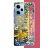 Redmi Note 12 Pro 5G Uyumlu Sarı Mobilet Baskılı Silikon Kılıf