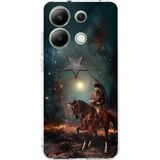 Redmi Note 13 4G Uyumlu Atatürk At Üstünde Zafer Baskılı Silikon Kılıf