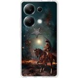 Redmi Note 13 PRO 4G Uyumlu Atatürk At Üstünde Zafer Baskılı Silikon Kılıf