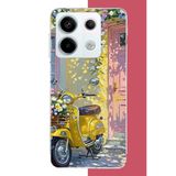 Redmi Note 13 Pro 5G Uyumlu Sarı Mobilet Baskılı Silikon Kılıf
