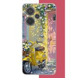 Redmi Note 13 Pro Plus Uyumlu Sarı Mobilet Baskılı Silikon Kılıf