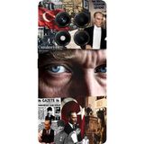 Redmi Note 14 PRO 5G Uyumlu Atatürk İstiklal Panoraması Baskılı Silikon Kılıf