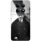 Redmi Note 15 4G Uyumlu Mustafa Kemal Atatürk Portre Baskılı Silikon Kılıf