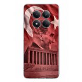 Redmi Note 15 PRO 4G Uyumlu Atatürk Portresi ve Anıtkabir Baskılı Silikon Kılıf