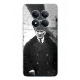 Redmi Note 15 PRO 5G Uyumlu Mustafa Kemal Atatürk Portre Baskılı Silikon Kılıf