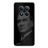 Redmi Note 15 PRO PLUS Uyumlu Gençliğe Hitabe Yazılı Atatürk Silüeti Baskılı Silikon Kılıf