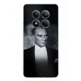 Redmi Note 15 PRO PLUS Uyumlu Zarafet ve Asalet: Atatürk Smokinli Baskılı Silikon Kılıf