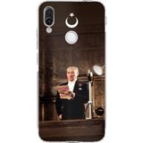 Redmi Note 7-7 PRO Uyumlu Atatürk İlk Meclis Konuşması Baskılı Silikon Kılıf