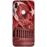 Redmi Note 7-7 PRO Uyumlu Atatürk Portresi ve Anıtkabir Baskılı Silikon Kılıf