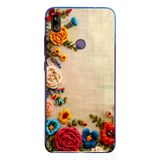 Redmi Note 7 Uyumlu İşlemeli İğne Oyası Baskılı Silikon Kılıf
