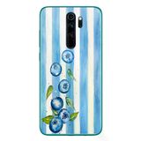 Redmi Note 8 Pro Uyumlu Yaban Mersinleri Baskılı Silikon Kılıf