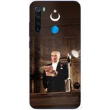 Redmi Note 8 Uyumlu Atatürk İlk Meclis Konuşması Baskılı Silikon Kılıf