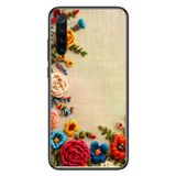 Redmi Note 8 Uyumlu İşlemeli İğne Oyası Baskılı Silikon Kılıf