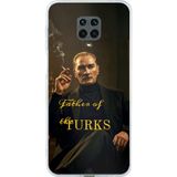 Redmi Note 9 PRO-9S Uyumlu Atatürk Father of the Turks Baskılı Silikon Kılıf