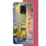 Redmi Note 9 Pro-9S Uyumlu Sarı Mobilet Baskılı Silikon Kılıf