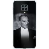 Redmi Note 9 PRO-9S Uyumlu Zarafet ve Asalet: Atatürk Smokinli Baskılı Silikon Kılıf