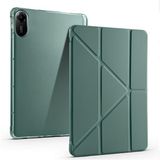 Redmi Pad 2 11" 2025 Uyumlu Kalem Bölmeli Uyku Modlu Tam Korumalı Tablet Kılıfı Koyu Yeşil