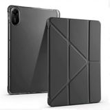 Redmi Pad 2 11" 2025 Uyumlu Kalem Bölmeli Uyku Modlu Tam Korumalı Tablet Kılıfı - Siyah