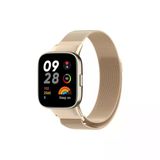 Redmi Watch 3 Metal Mıknatıslı Kordon - Metalik Gold