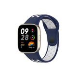 Redmi Watch 3 Spor Delikli Kordon - Lacivert-Beyaz