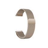 Redmi Watch 5 Active/Redmi Watch 5 Lite ile Uyumlu Metal Hasır Kordon Güçlü Mıknatıs Retro Gold