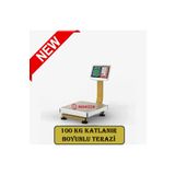 REDMOON 100 Kg 10 gram Hassasiyetli Terazi Katlanır Boyunlu Paslanmaz Çelik Terazi