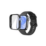 RedMud Teknoloji Huawei Watch Fit 4 İle Uyumlu Sert Pc Kasa Ve Ekran Koruyucu Kılıf Mat Siyah