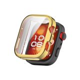 RedMud Teknoloji Huawei Watch Fit 4 İle Uyumlu Yumuşak Tpu Silikon Kasa Ve Ekran Koruyucu Kılıf Gold