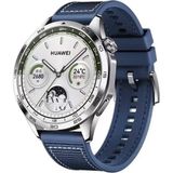 Redmud Teknoloji Huawei Watch Gt4 46 mm ile Uyumlu Kordon Dikiş Desenli 22 mm Jazzy Spor Kayış - Lacivert