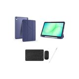 redmud teknoloji ıPad 11.Nesil A16 2025 A3354 A3355 ile Uyumlu Standlı Kılıf Klavye Mouse ve Dokunmatik Kalem Seti