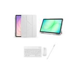 redmud teknoloji iPad 8. Nesil ve 9. Nesil 10.2 inç ile Uyumlu Standlı Kılıf Klavye Mouse ve Dokunmatik Kalem Set, 10.2 inç, rmdtbsetıp987nslıp102ıpnsl, Gri, Erkek