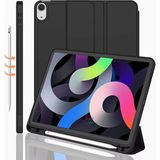Redmud Teknoloji Ipad Air 11 Inç 6.nesil Ile Uyumlu Tablet Kılıfı Standlı Uyku Modlu Kalem Bölmeli Akıllı Kılıf - Siyah