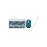 Redmud Teknoloji Ipad Tablet Modelleri Ile Uyumlu Klavye Mouse Ve Dokunmatik Kalem Seti 3 In 1 Blukey Trio, Haki rmdtbblukeytrio029
