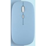 Redmud Teknoloji Macbook / Ipad /tablet Uyumlu Şarj Edilebilir Bilgisayar ve Tablet Kablosuz Bluetooth Mouse - Mavi